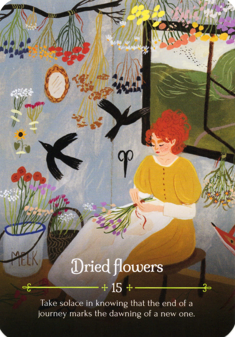 15. Засушенные цветы — Оракул Ламмас