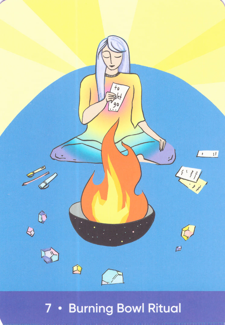 Обряд сжигания в чаше — Оракул Заботы о себе