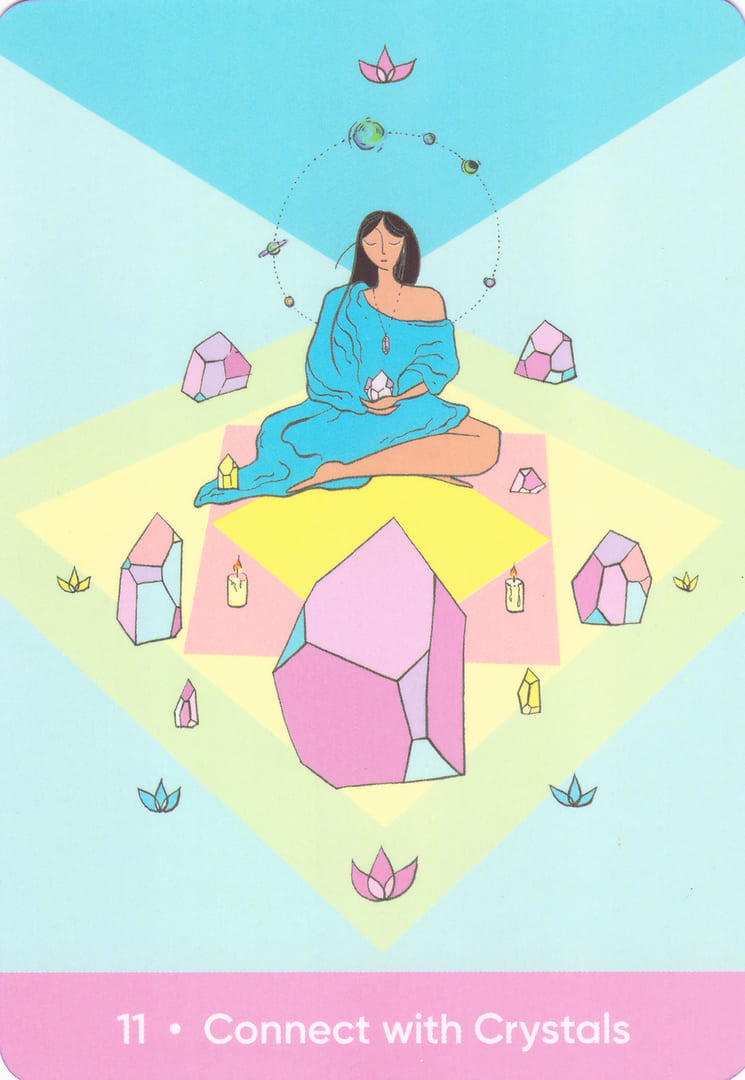 Соединение с кристаллами — Оракул Заботы о себе