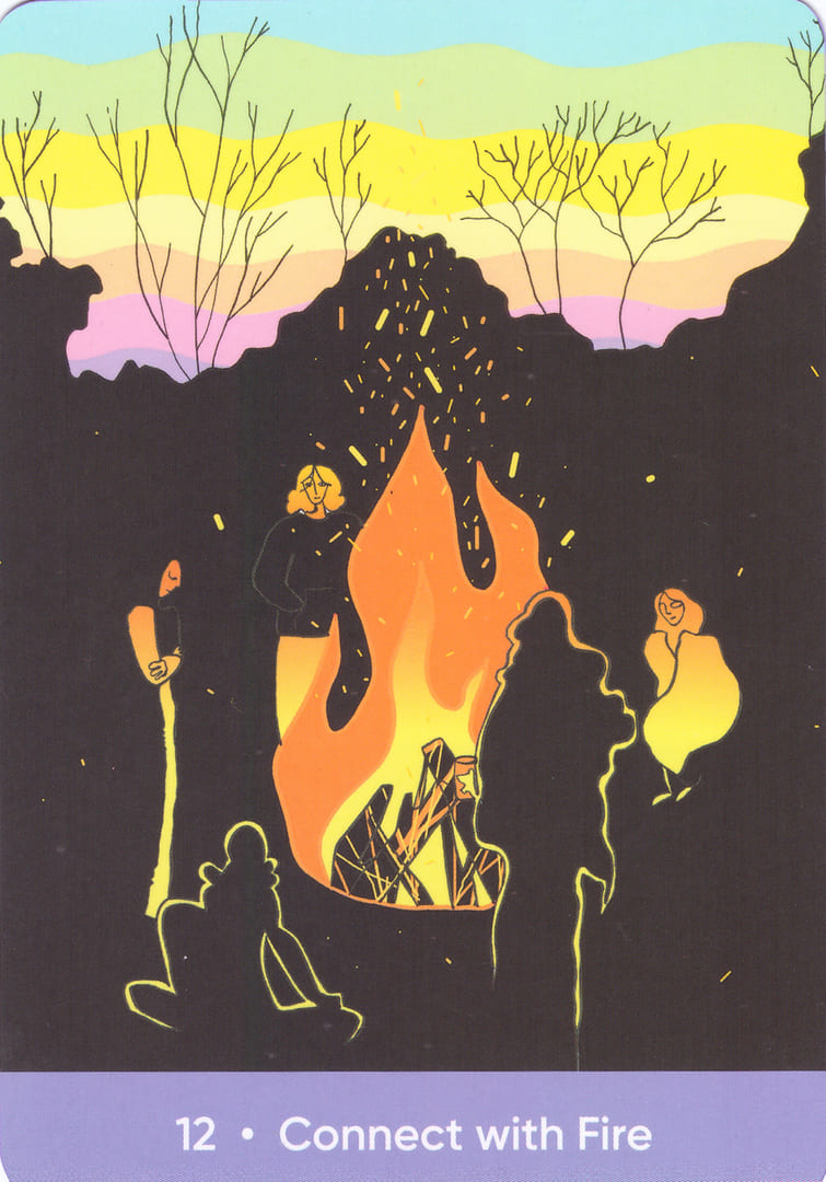 Соединение с Огнём — Оракул Заботы о себе