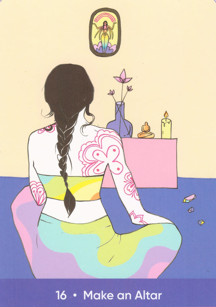 Создай Алтарь — Оракул Заботы о себе