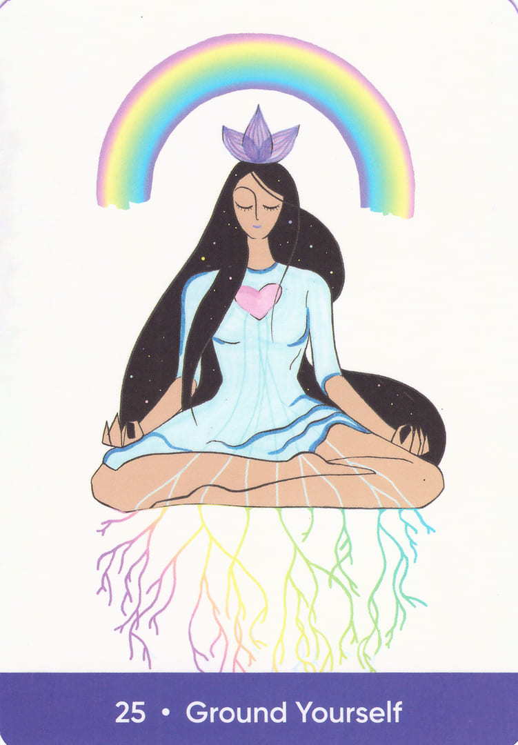 Заземлитесь — Оракул Заботы о себе