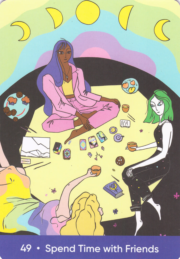 Проведите время с друзьями — Оракул Заботы о себе