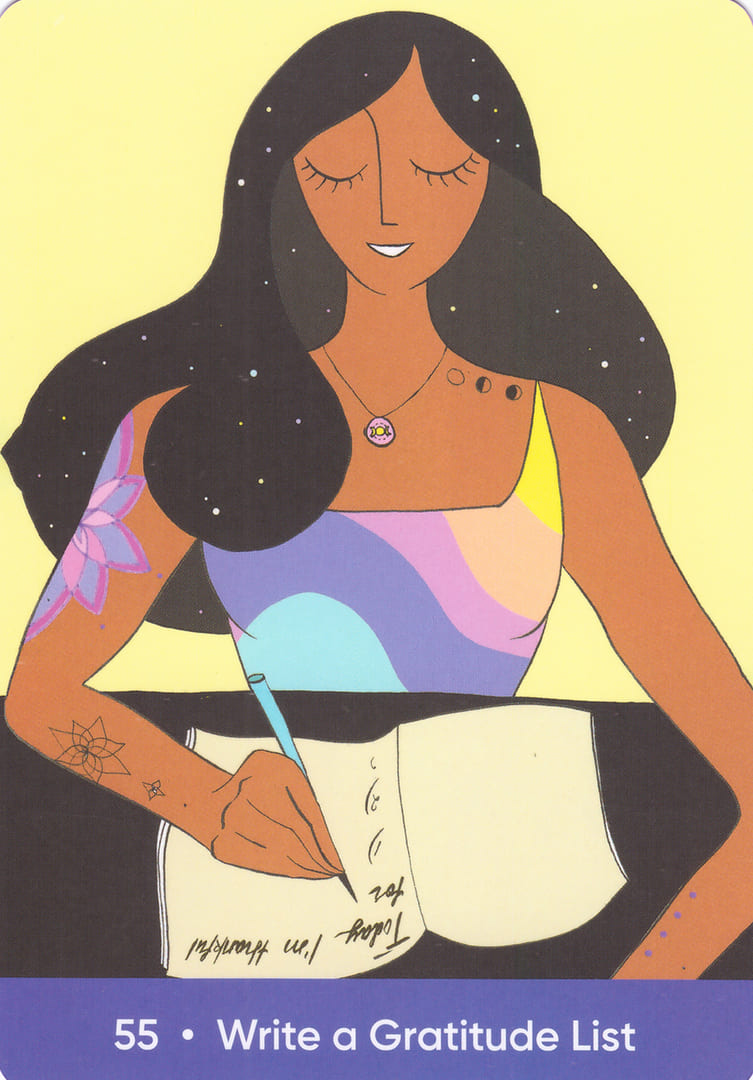 55 • Напишите Список Благодарностей