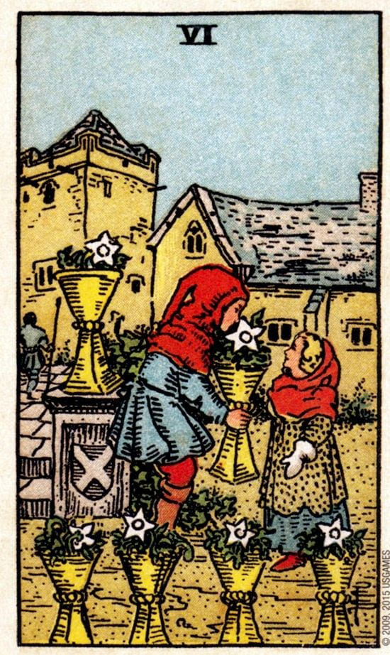 Шестёрка чаш