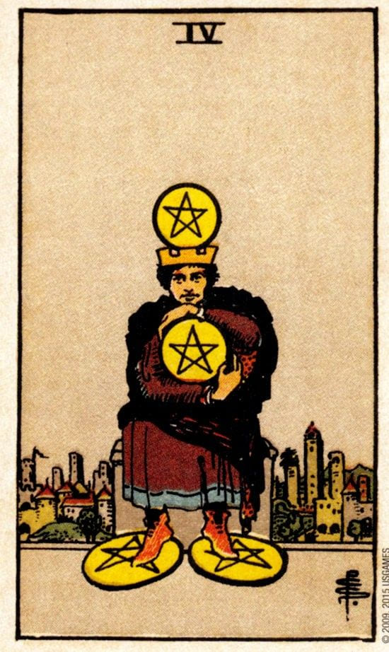 Четверка пентаклей