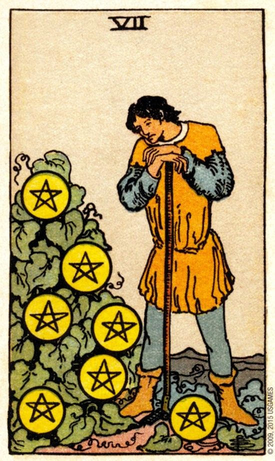 Семёрка пентаклей