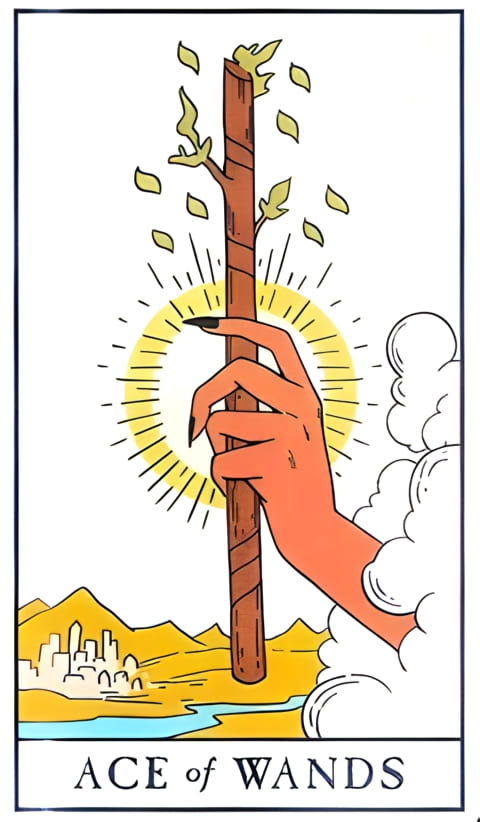 Туз жезлов — Таро Современной ведьмы