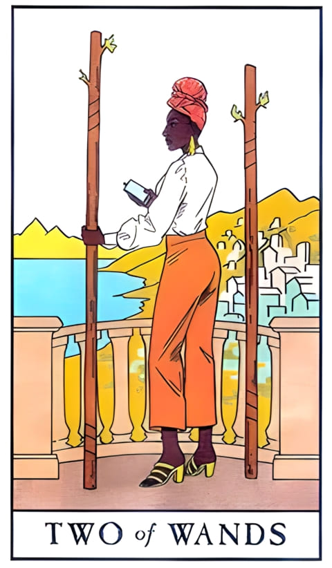 Двойка жезлов