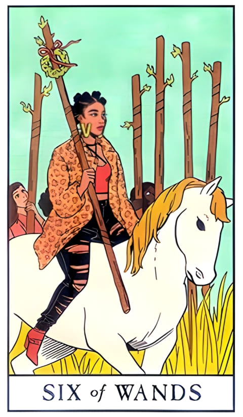 Шестёрка жезлов