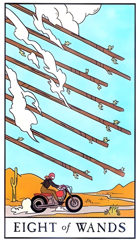 Восьмёрка жезлов