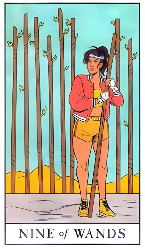 Девятка жезлов