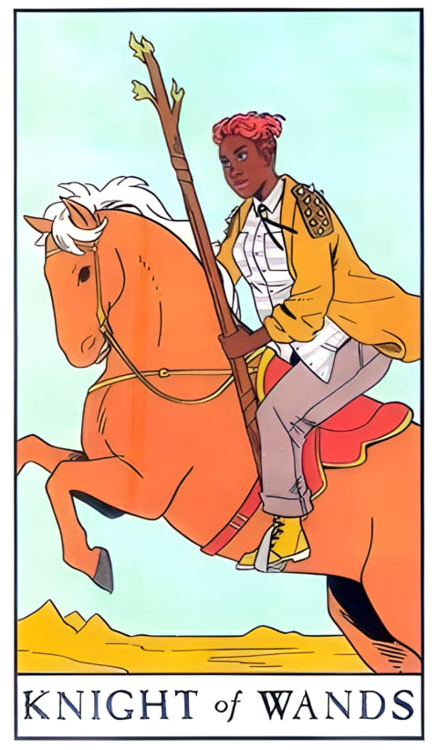 Рыцарь жезлов — Таро Современной ведьмы