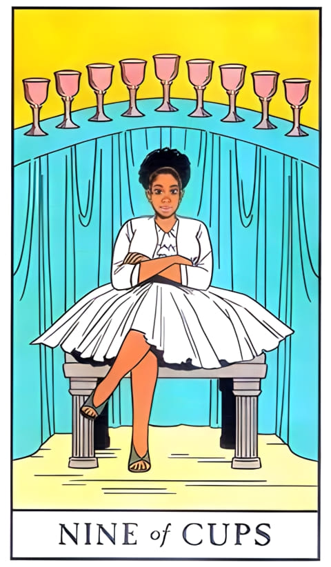 Девятка чаш — Таро Современной ведьмы