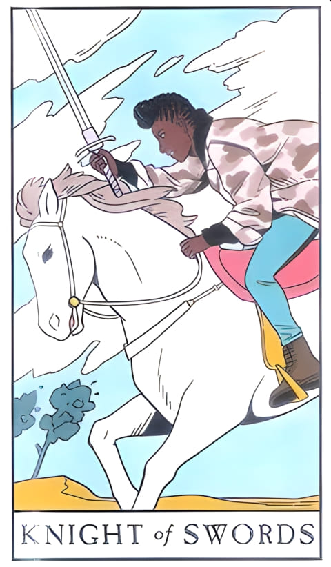 Рыцарь мечей — Таро Современной ведьмы