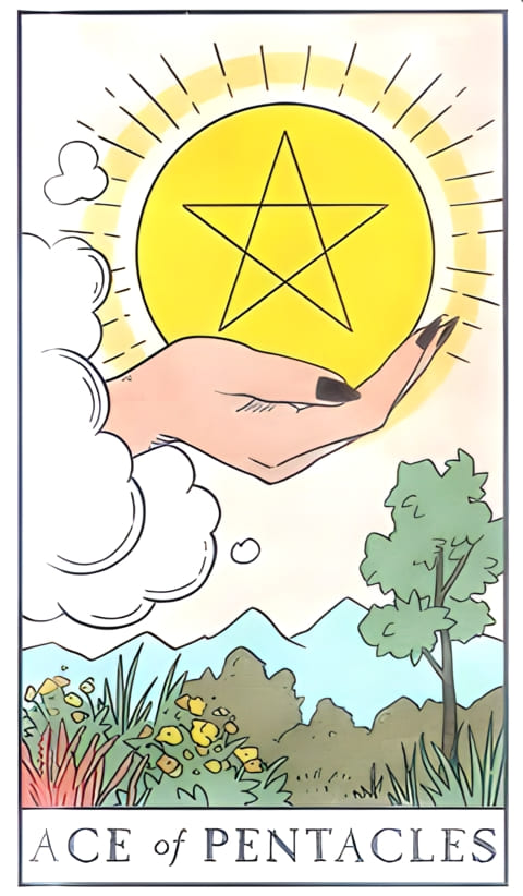 Туз пентаклей