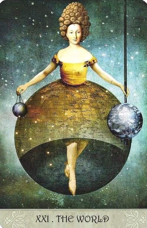 Мир — Таро Мистических Моментов