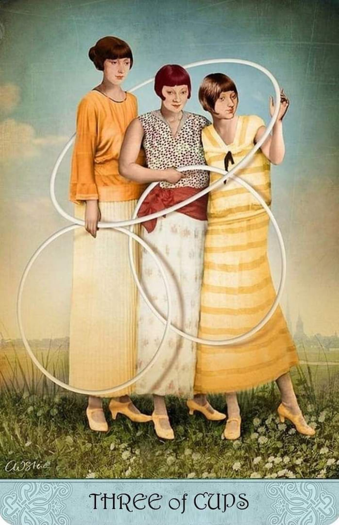 Тройка чаш — Таро Мистических Моментов