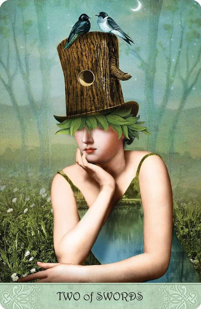 Двойка мечей — Таро Мистических Моментов