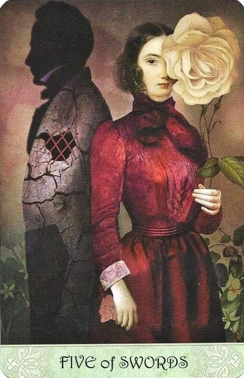 Пятёрка мечей — Таро Мистических Моментов