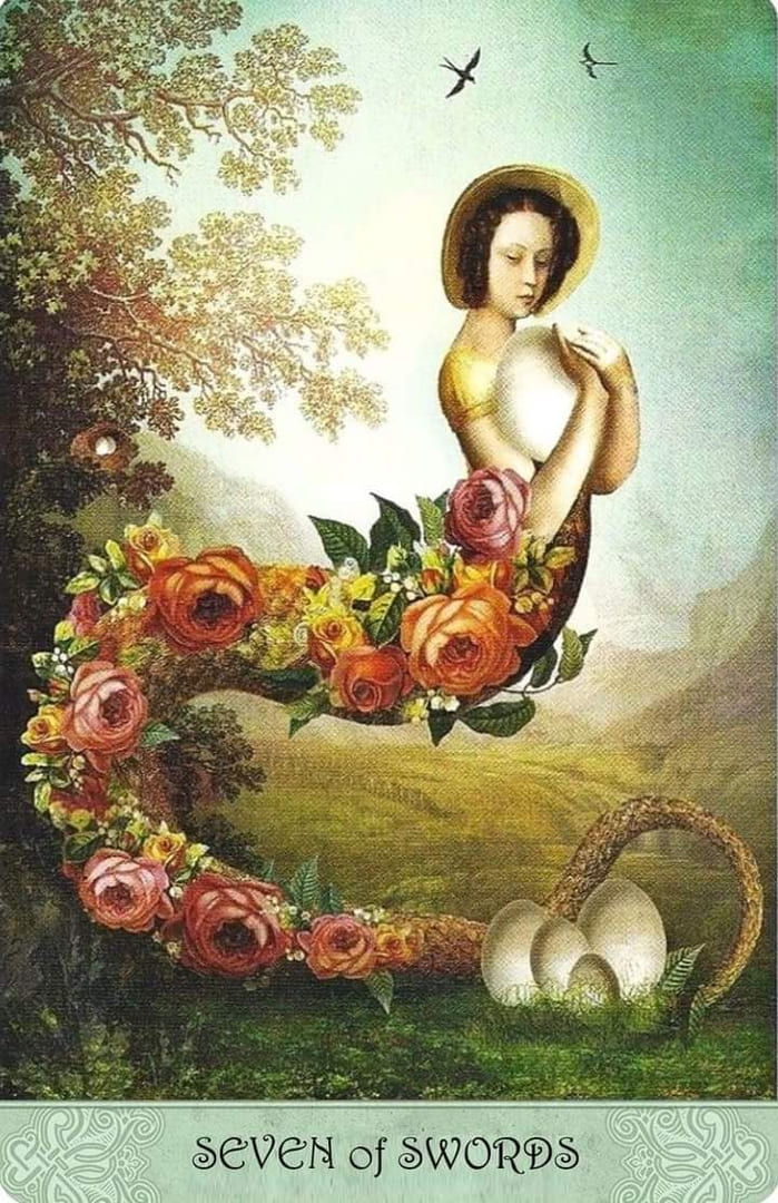 Семёрка мечей — Таро Мистических Моментов