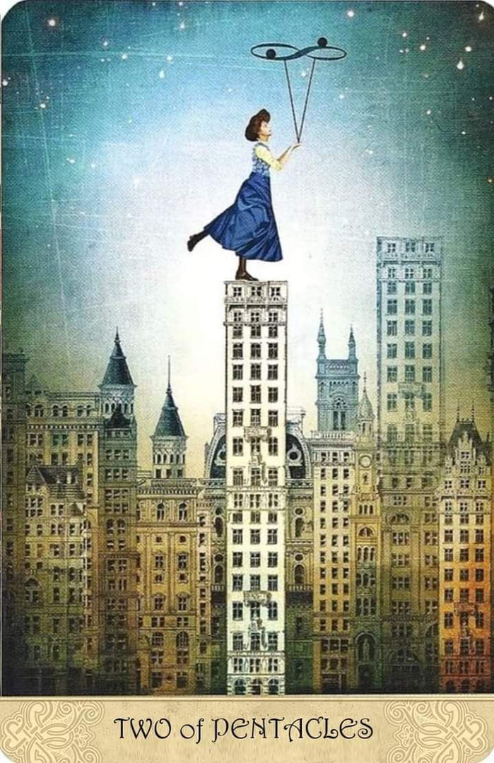 Двойка пентаклей — Таро Мистических Моментов