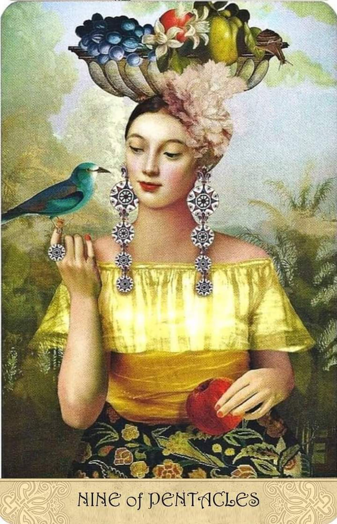 Девятка пентаклей