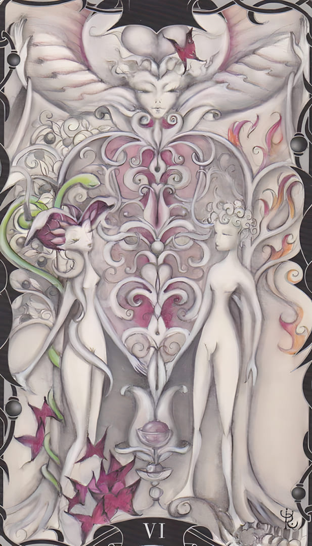 Влюбленные — Таро Заколдованного Сада