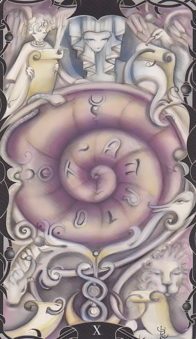 Колесо фортуны — Таро Заколдованного Сада