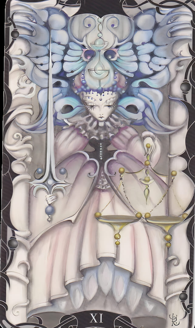 Справедливость — Таро Заколдованного Сада