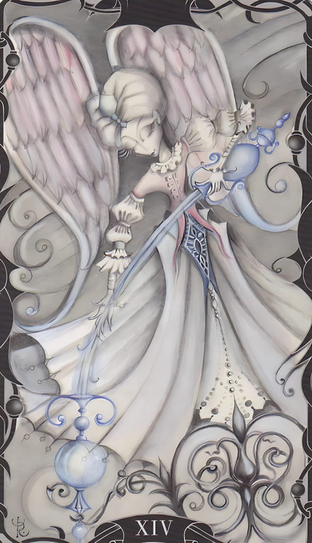 Умеренность — Таро Заколдованного Сада