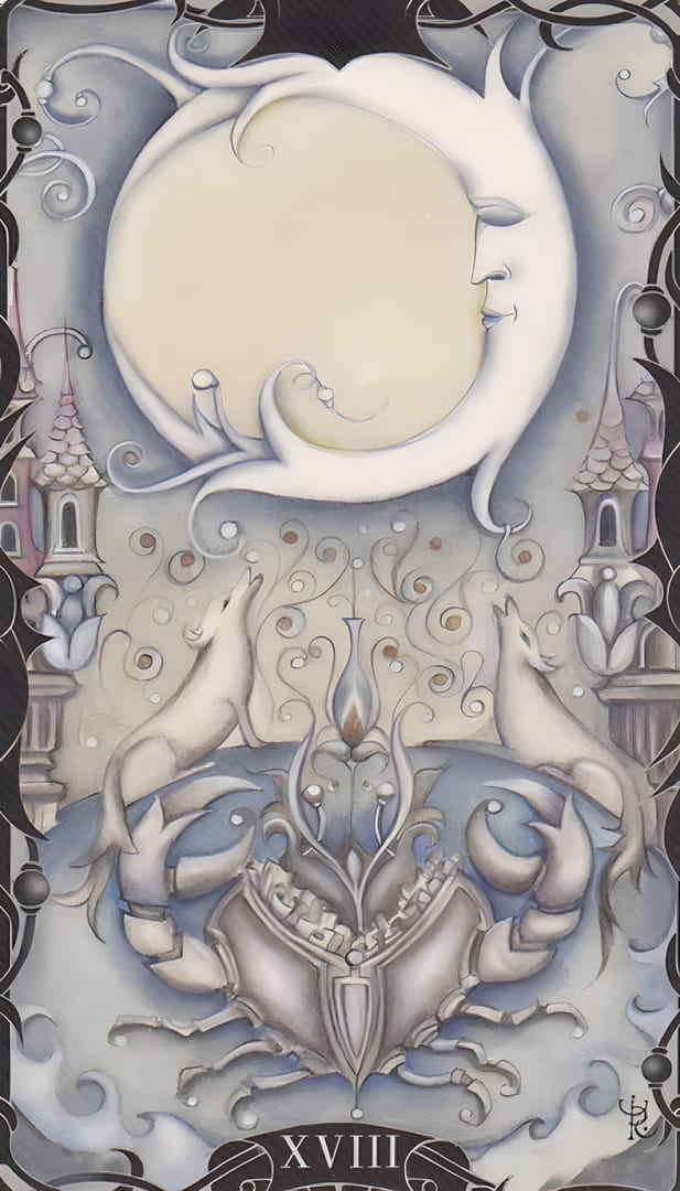 Луна — Таро Заколдованного Сада