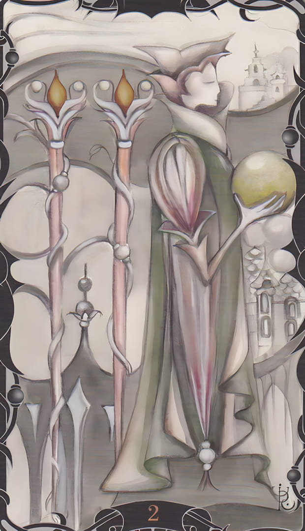 Двойка жезлов