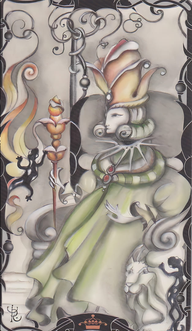 Король жезлов — Таро Заколдованного Сада