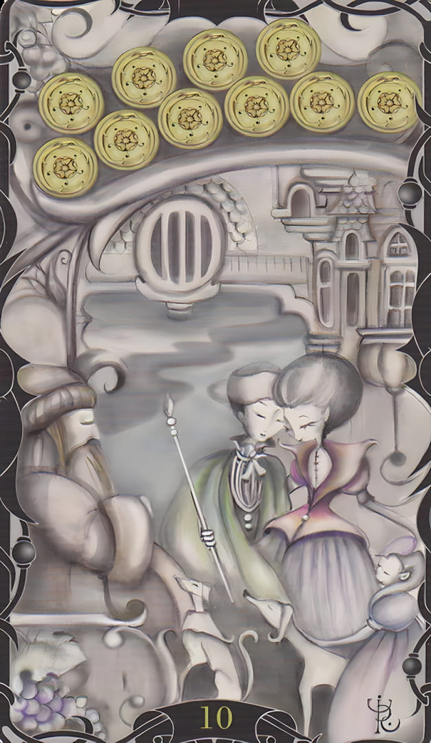 Десятка пентаклей