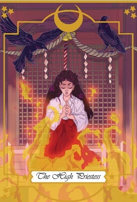 Верховная жрица — Moonlight Senshi Tarot