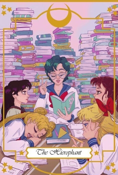 Иерофант — Moonlight Senshi Tarot