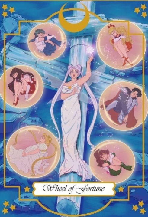 Колесо фортуны — Moonlight Senshi Tarot