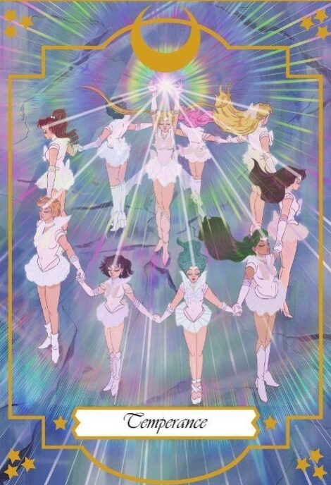 Умеренность — Moonlight Senshi Tarot