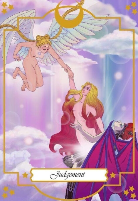 Суд — Moonlight Senshi Tarot