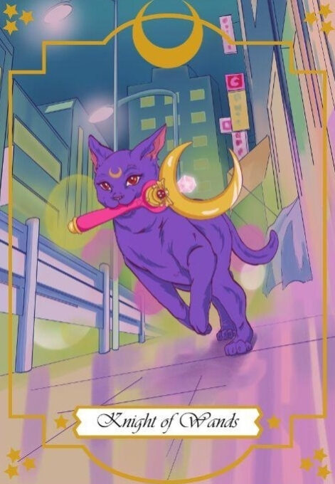 Рыцарь жезлов — Moonlight Senshi Tarot