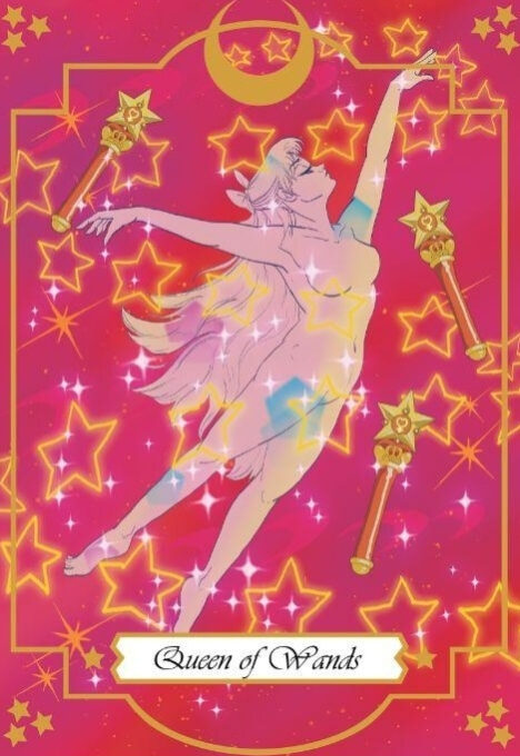 Королева жезлов — Moonlight Senshi Tarot