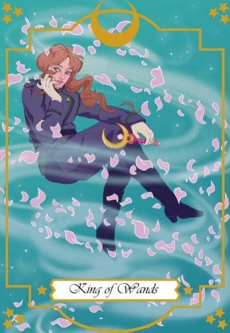 Король жезлов — Moonlight Senshi Tarot