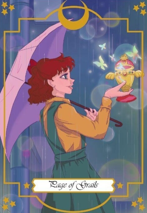 Паж чаш — Moonlight Senshi Tarot