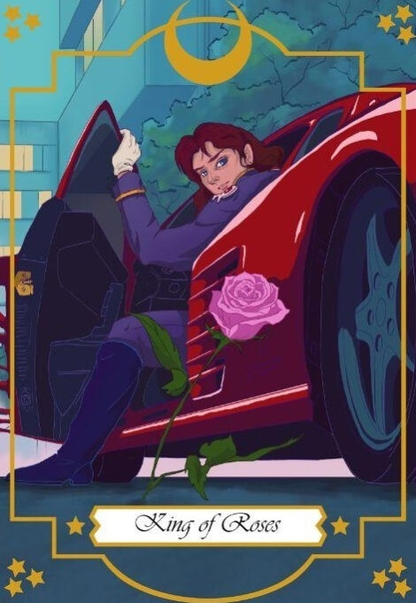 Король мечей — Moonlight Senshi Tarot