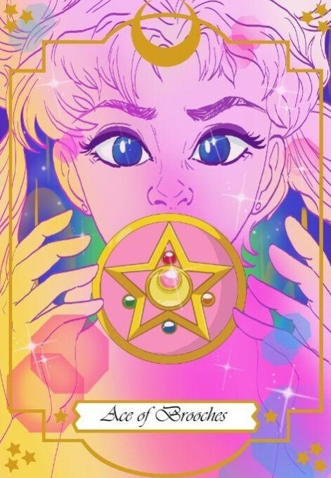 Туз пентаклей — Moonlight Senshi Tarot