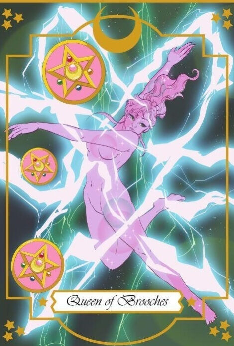 Королева пентаклей — Moonlight Senshi Tarot
