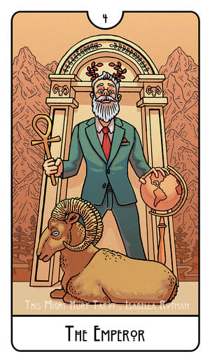 Император — This Might Hurt Tarot