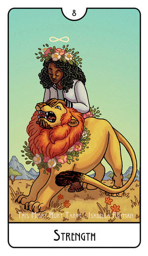 Сила — This Might Hurt Tarot