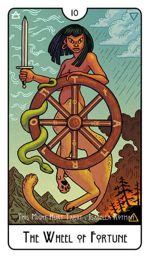 Колесо фортуны — This Might Hurt Tarot